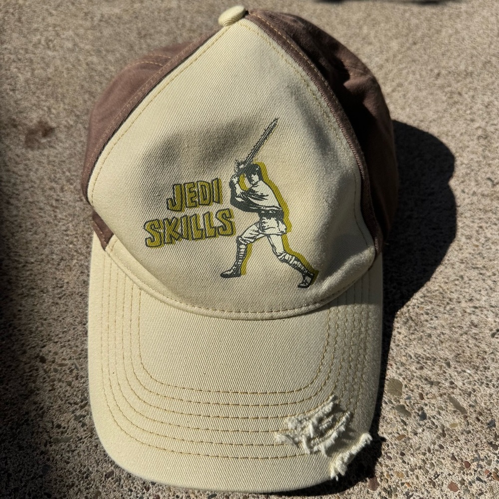 Star Wars Lucas Film Brown Jedi Skills Cap Hat Extremely Rare NWOT